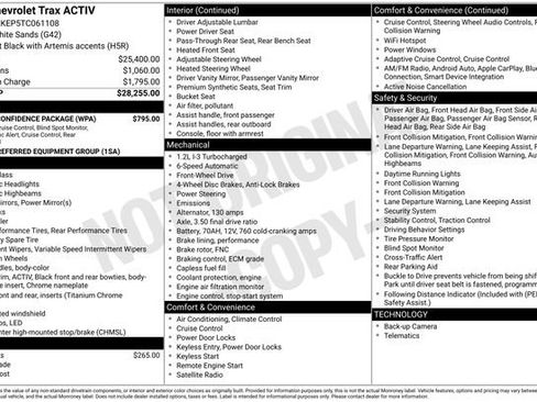 New 2026 Chevrolet Trax ACTIV w/ Driver Confidence Package image 2