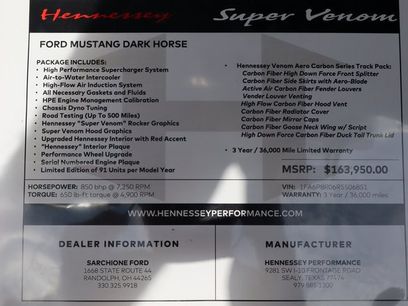 Used 2024 Ford Mustang Dark Horse w/ Dark Horse Handlin Package