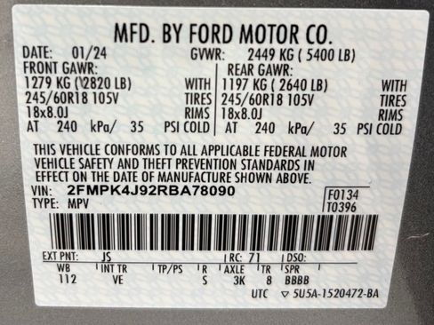 Used 2024 Ford Edge SEL AWD/4WD image 11