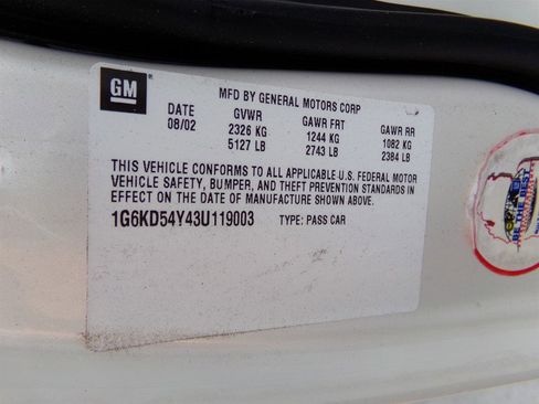 Used 2003 Cadillac De Ville Sedan w/ Comfort & Convenience Package image 92