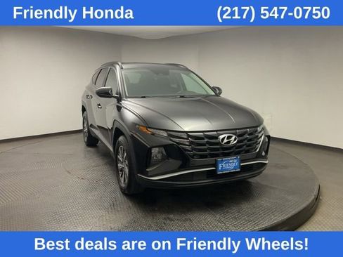 Used 2022 Hyundai Tucson Blue AWD/4WD image 1