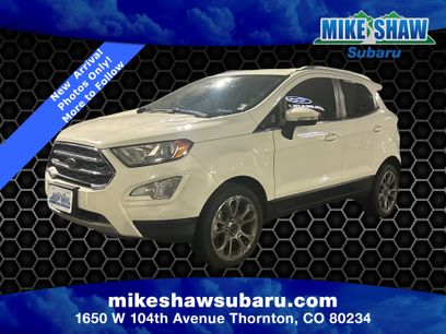 Used 2018 Ford EcoSport Titanium w/ Titanium Cold Weather Package