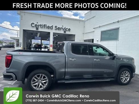 Used 2021 GMC Sierra 1500 SLT w/ SLT Premium Plus Package AWD/4WD image 3
