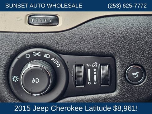 Used 2015 Jeep Cherokee Latitude w/ Comfort/Convenience Group FWD image 26