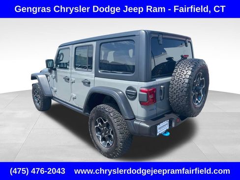 Used 2023 Jeep Wrangler Unlimited Rubicon 4xe w/ Cold Weather Group AWD/4WD image 5