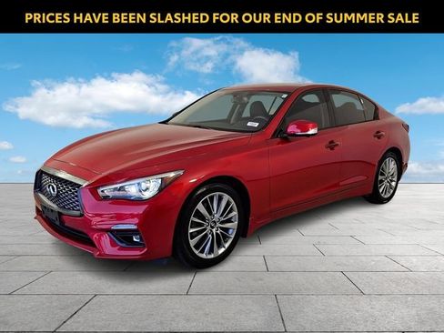 Used 2022 INFINITI Q50 Luxe w/ Cargo Package AWD/4WD image 4