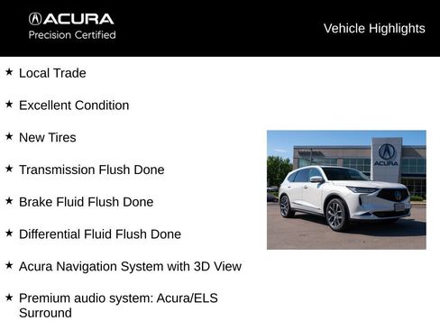 Certified 2023 Acura MDX SH-AWD w/ Technology Package image 5