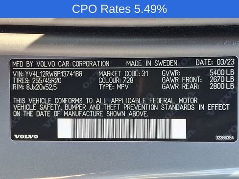 Certified 2023 Volvo XC60 B5 Plus w/ Climate Package AWD/4WD image 30