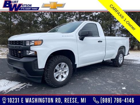 Used 2021 Chevrolet Silverado 1500 W/T w/ WT Value Package image 1
