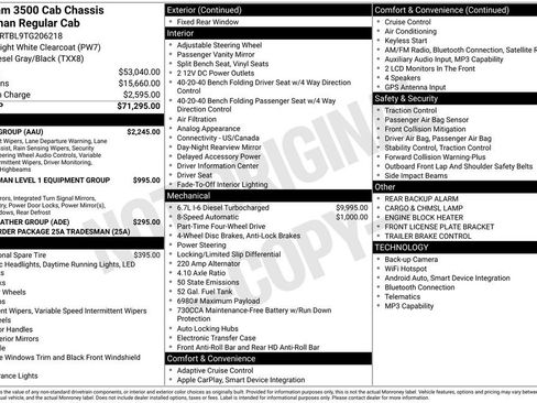 New 2026 RAM 3500 Tradesman w/ Safety Group image 30