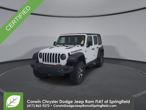 Certified 2023 Jeep Wrangler Unlimited Rubicon w/ Safety Group AWD/4WD image 6