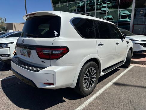 Used 2021 Nissan Armada SL w/ Midnight Edition Package RWD image 3
