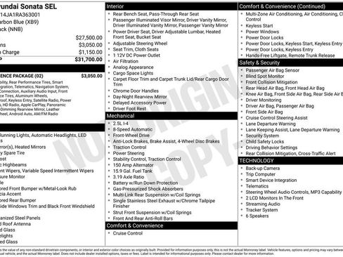 Used 2024 Hyundai Sonata SEL w/ Convenience Package FWD image 31