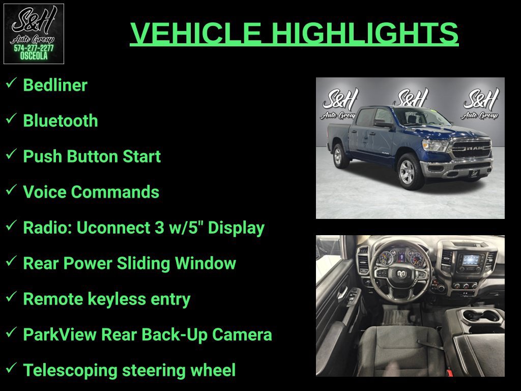 Used 2019 RAM 1500 Tradesman w/ SXT Appearance Group AWD/4WD image 3