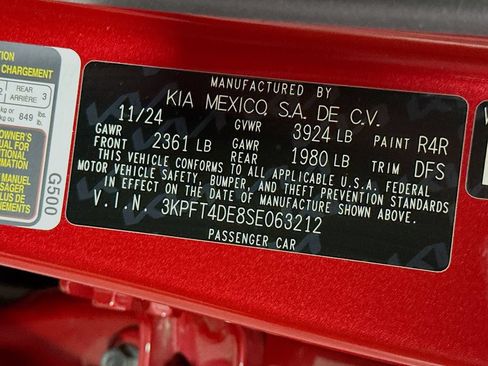 Certified 2025 Kia K4 FWD image 34