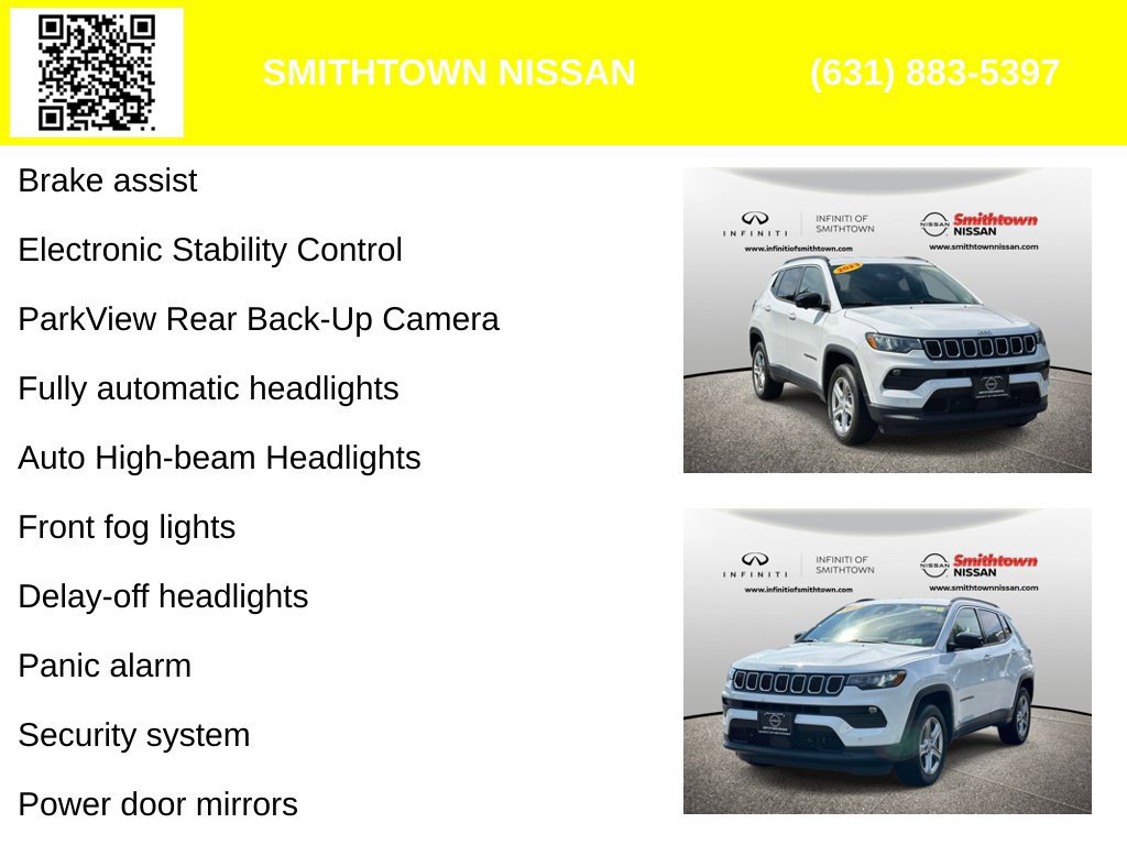 Used 2023 Jeep Compass Latitude w/ Convenience Group AWD/4WD image 6