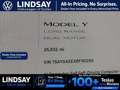 Used 2024 Tesla Model Y Long Range AWD/4WD image 29