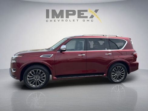 Used 2023 Nissan Armada Platinum w/ Captain's Chairs Package AWD/4WD image 2