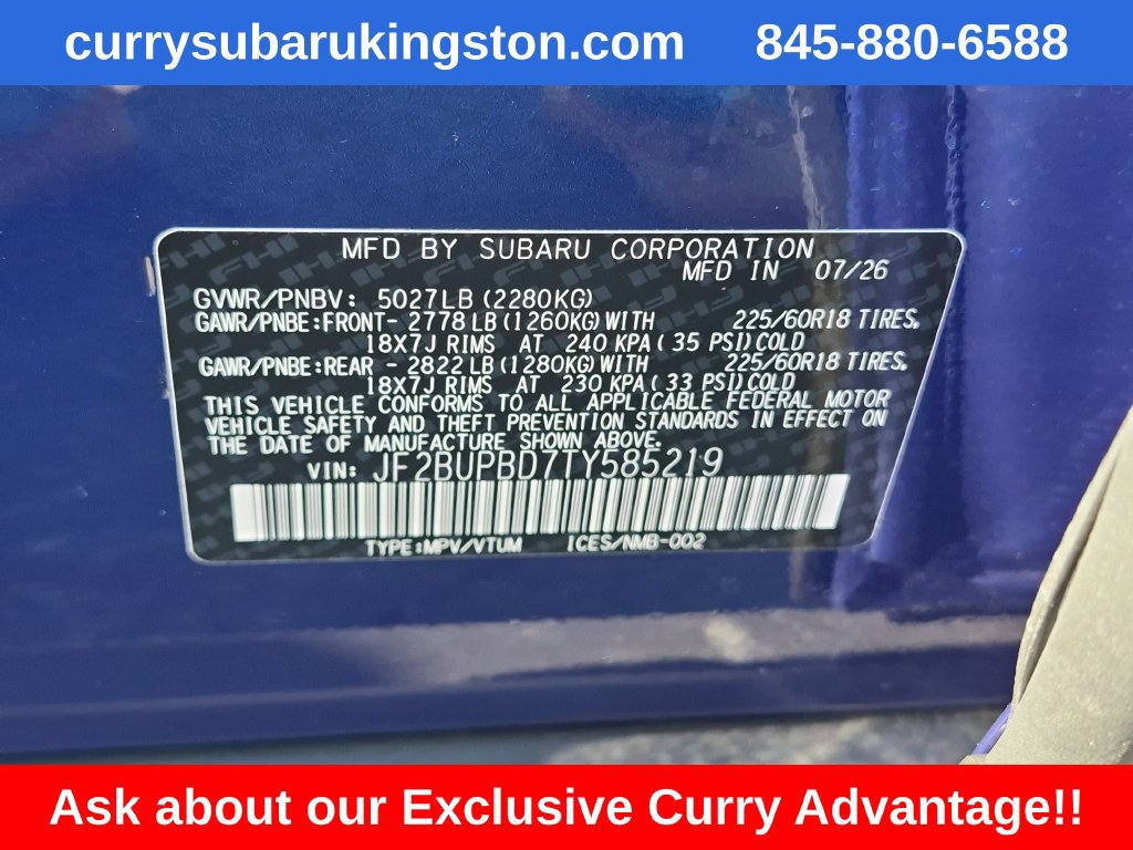 New 2026 Subaru Outback Premium AWD/4WD image 8