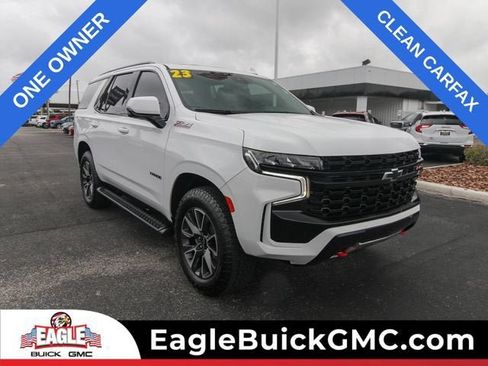 Used 2023 Chevrolet Tahoe Z71 w/ Luxury Package AWD/4WD image 1