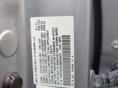 Used 2021 Honda Pilot Special Edition image 32