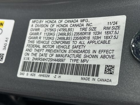 Certified 2025 Honda CR-V EX-L image 16