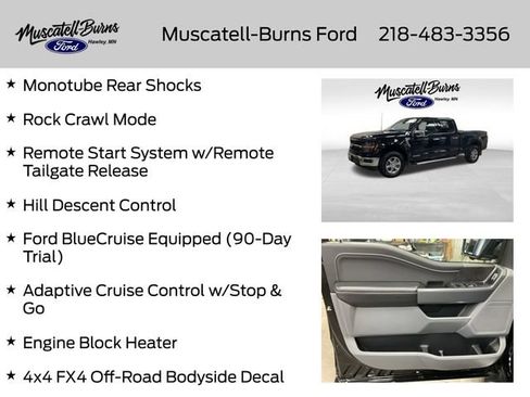 Used 2024 Ford F150 XLT w/ Equipment Group 302A MID AWD/4WD image 14