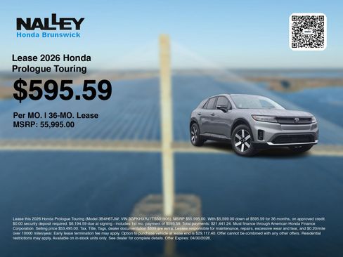 New 2026 Honda Prologue Touring image 3