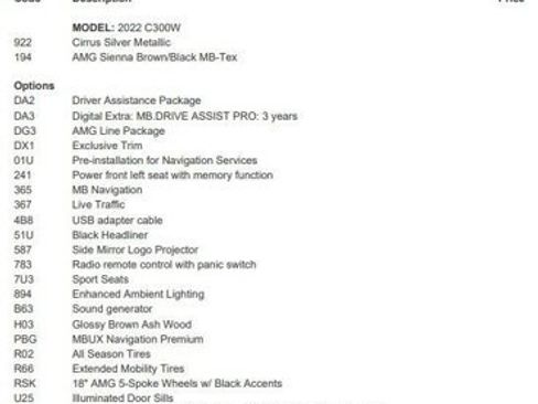 Certified 2022 Mercedes-Benz C 300 Sedan image 4