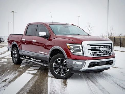 Used 2020 Nissan Titan Platinum Reserve w/ Moonroof Package image 1