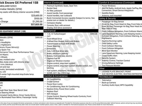 Used 2024 Buick Encore GX Preferred FWD image 7
