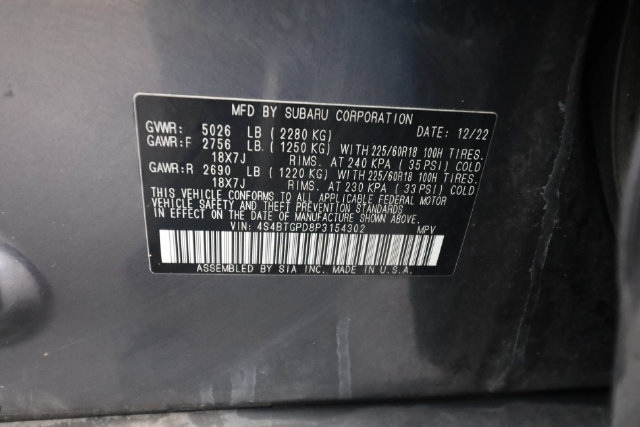 Used 2023 Subaru Outback Touring XT AWD/4WD image 60