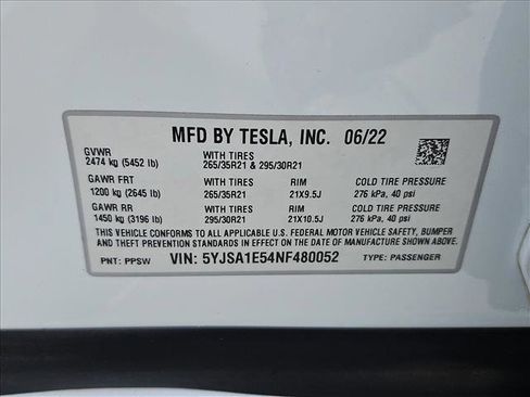 Used 2022 Tesla Model S image 24