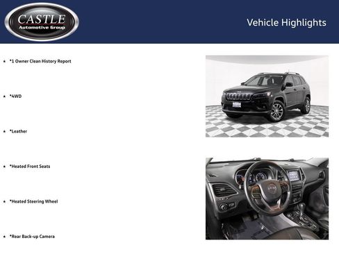 Used 2019 Jeep Cherokee Latitude Plus w/ Cold Weather Group AWD/4WD image 4