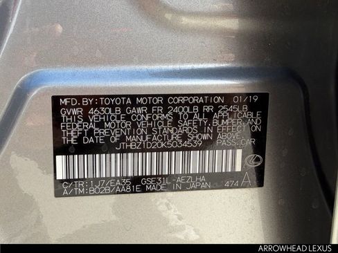 Used 2019 Lexus IS 350 F Sport image 29