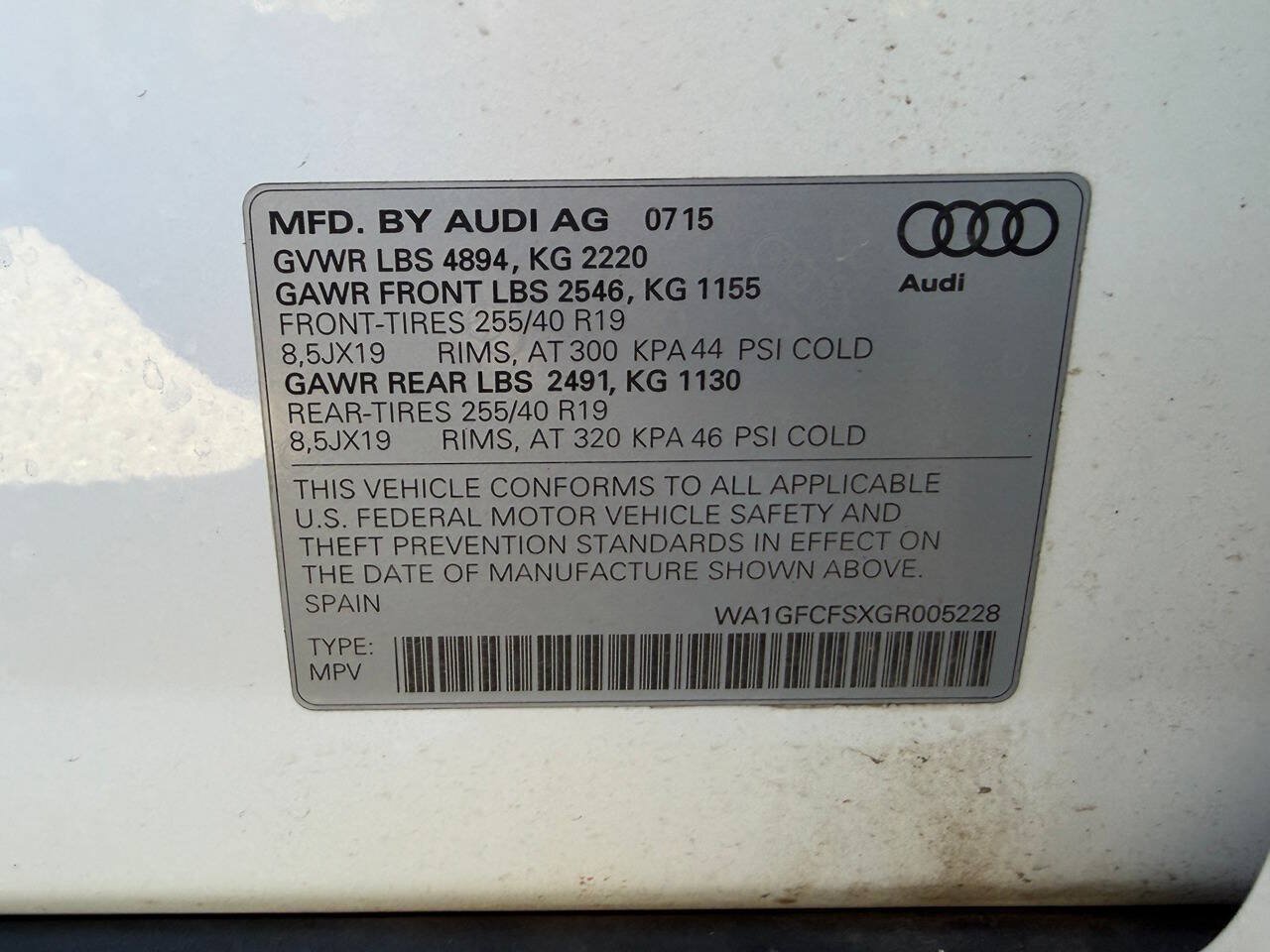 Used 2016 Audi Q3 2.0T Prestige AWD/4WD image 20