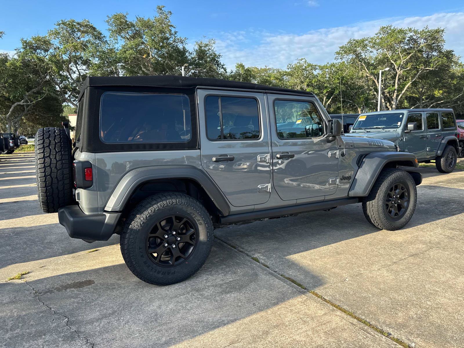 Certified 2021 Jeep Wrangler Unlimited Sport AWD/4WD image 3