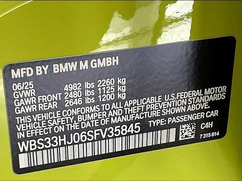 New 2025 BMW M3 Competition image 18