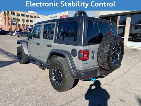 Used 2023 Jeep Wrangler Unlimited Rubicon 4xe w/ Safety Group image 10