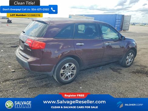 Used 2008 Acura MDX w/ Technology Package AWD/4WD image 4