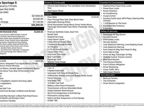 Used 2020 Kia Sportage S w/ S Premium Package image 17