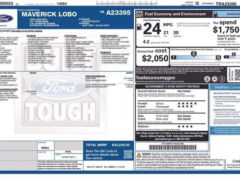 Used 2026 Ford Maverick Lobo AWD/4WD image 31