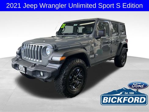 Used 2021 Jeep Wrangler Unlimited Sport S image 1