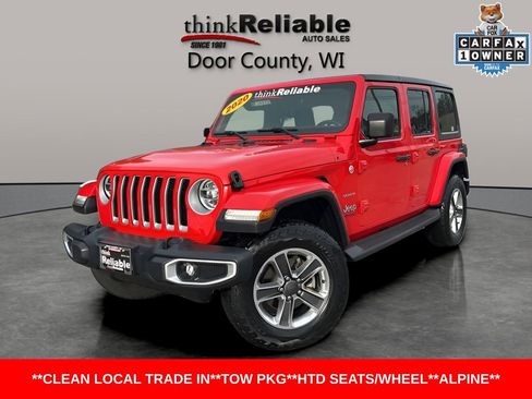 Used 2020 Jeep Wrangler Unlimited Sahara image 1