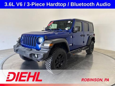 Used 2020 Jeep Wrangler Unlimited Sport S AWD/4WD image 3
