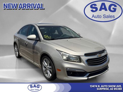Used 2015 Chevrolet Cruze LTZ w/ Sun, Sound and Sport Package FWD image 1