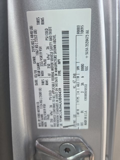 Used 2018 Ford Escape Titanium AWD/4WD image 28