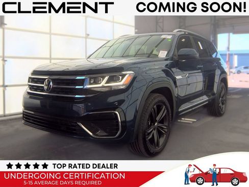 Used 2022 Volkswagen Atlas SEL R-Line AWD/4WD image 1