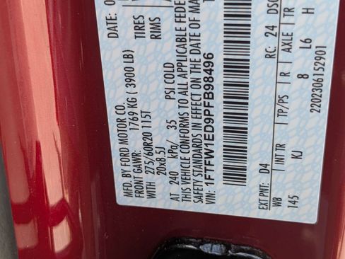 Used 2023 Ford F150 King Ranch w/ Equipment Group 601A High AWD/4WD image 21
