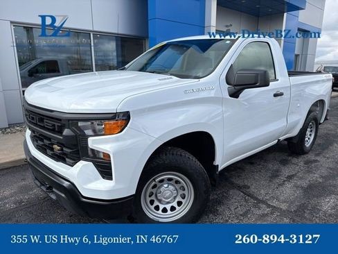 Certified 2025 Chevrolet Silverado 1500 W/T w/ WT Value Package AWD/4WD image 1